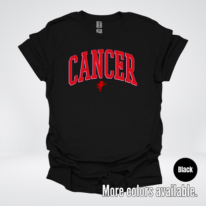 Cancer Horoscope Valentines Day Varsity T-Shirt