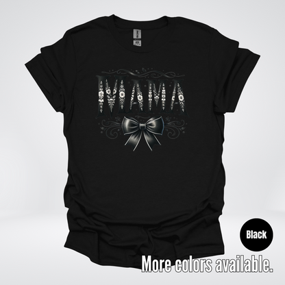 Mama Black & White Coquette T-Shirt