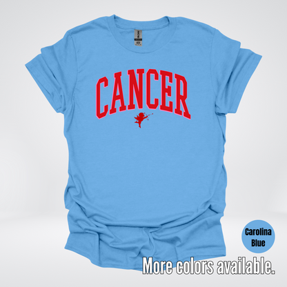 Cancer Horoscope Valentines Day Varsity T-Shirt