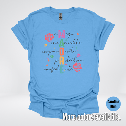 Madre Spanish Mother's Day T-Shirt