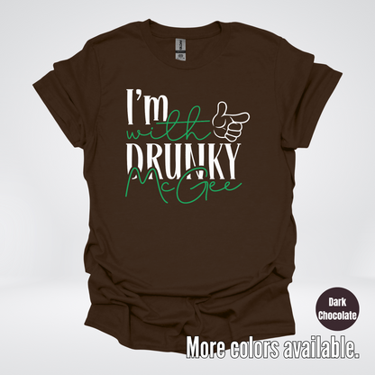I’m With Drunky McGee - Saint Patrick’s Day T-Shirt