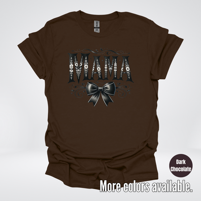 Mama Black & White Coquette T-Shirt