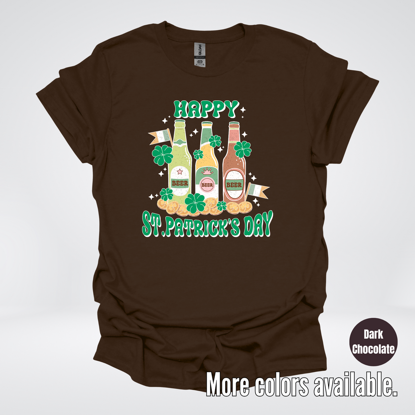 Three Bottles Saint Patrick's Day T-Shirt