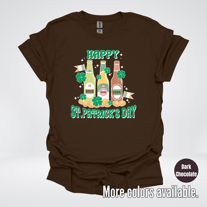 Three Bottles Saint Patrick's Day T-Shirt