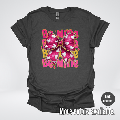 Be Mine Coquette Pink & Gold T-Shirt