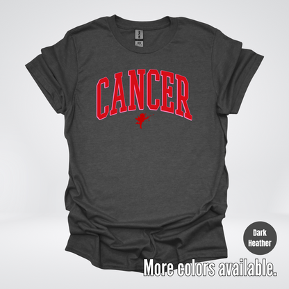 Cancer Horoscope Valentines Day Varsity T-Shirt
