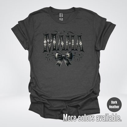 Mama Black & White Coquette T-Shirt