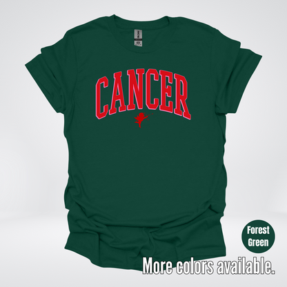 Cancer Horoscope Valentines Day Varsity T-Shirt
