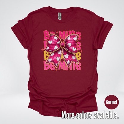Be Mine Coquette Pink & Gold T-Shirt