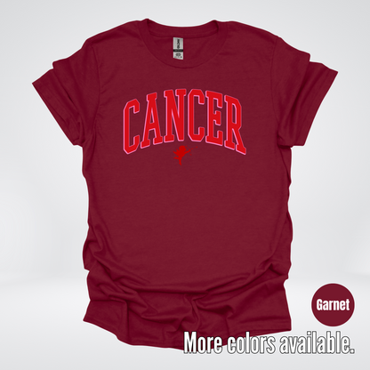 Cancer Horoscope Valentines Day Varsity T-Shirt