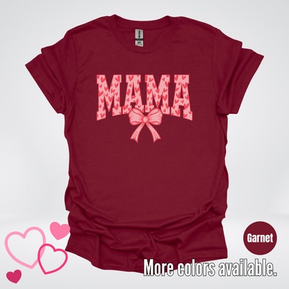 Mama Coquette Hearts Valentines Day T-Shirt
