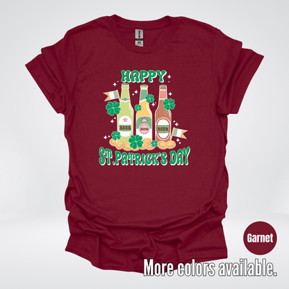 Three Bottles Saint Patrick's Day T-Shirt