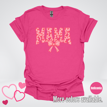 Mama Coquette Hearts Valentines Day T-Shirt