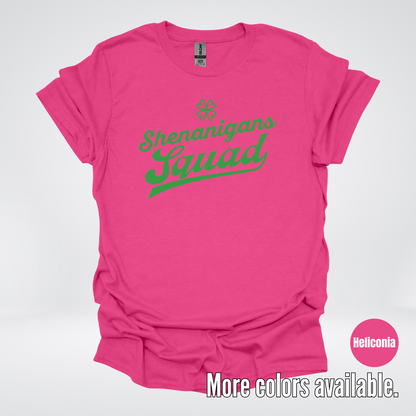 Shenanigans Squad - Green Design - St. Patrick's Day T-Shirt