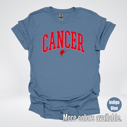 Cancer Horoscope Valentines Day Varsity T-Shirt