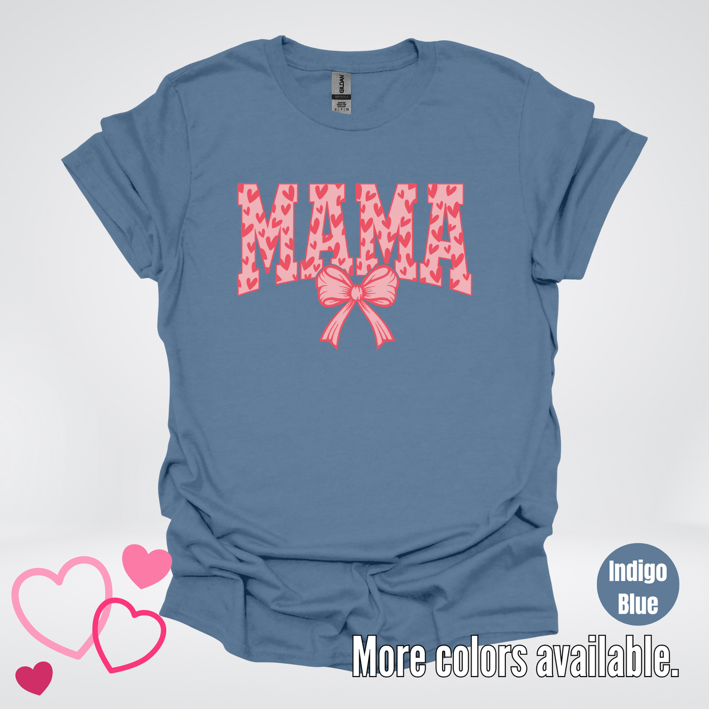 Mama Coquette Hearts Valentines Day T-Shirt