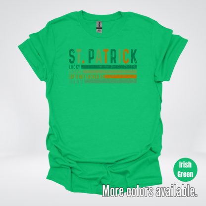 St. Patrick's Lucky Clover Let's Get Lucked Up Slainte St. Patrick's Day T-Shirt