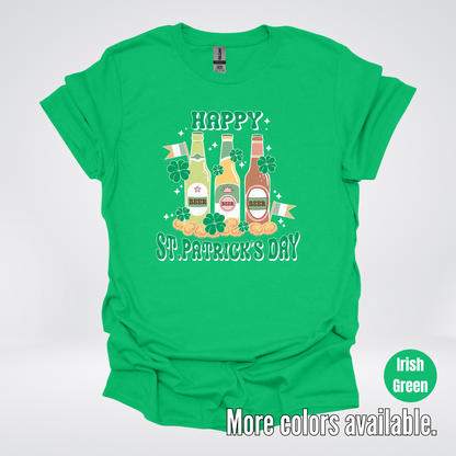 Three Bottles Saint Patrick's Day T-Shirt