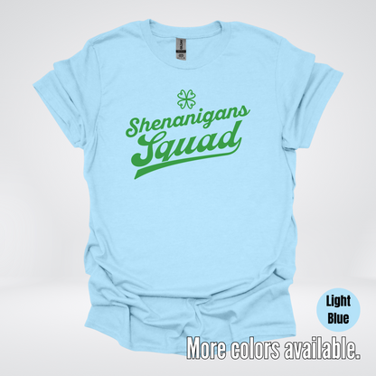 Shenanigans Squad - Green Design - St. Patrick's Day T-Shirt