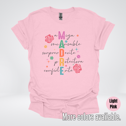 Madre Spanish Mother's Day T-Shirt