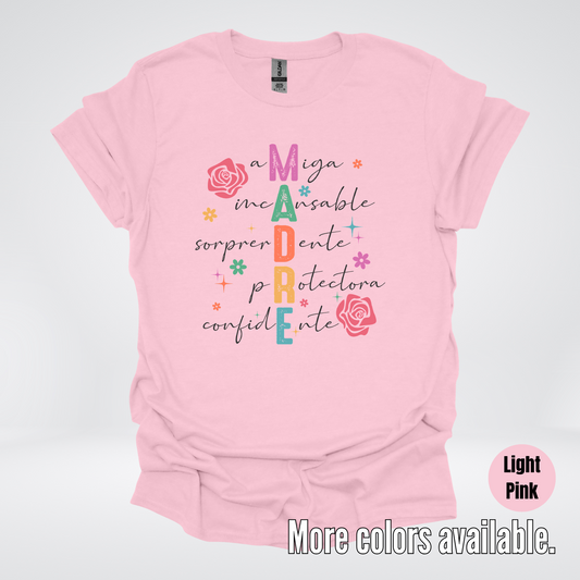 Madre Spanish Mother's Day T-Shirt