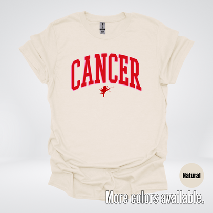 Cancer Horoscope Valentines Day Varsity T-Shirt