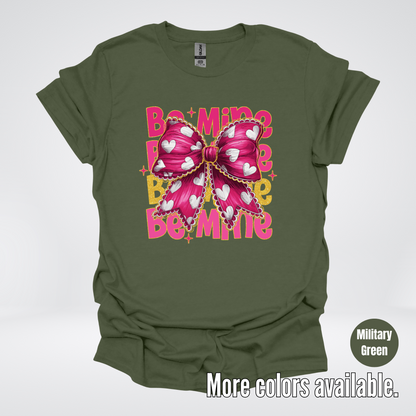 Be Mine Coquette Pink & Gold T-Shirt