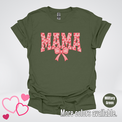 Mama Coquette Hearts Valentines Day T-Shirt