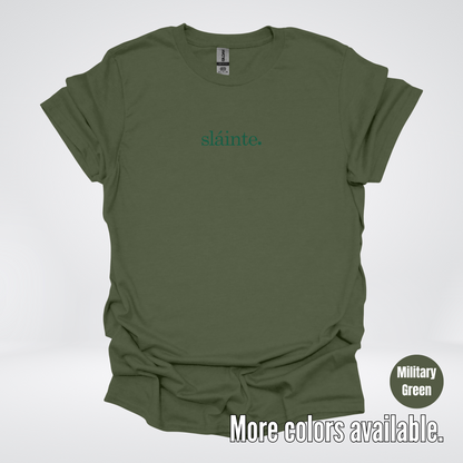 Slainte - Forest Green Design – Saint Patrick’s Day T-Shirt