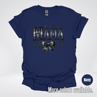 Mama Black & White Coquette T-Shirt