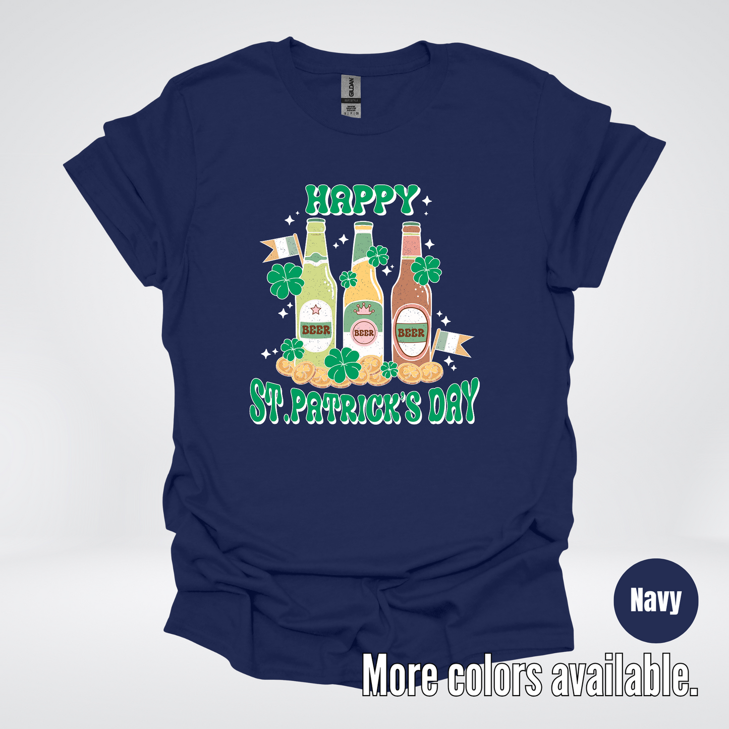 Three Bottles Saint Patrick's Day T-Shirt