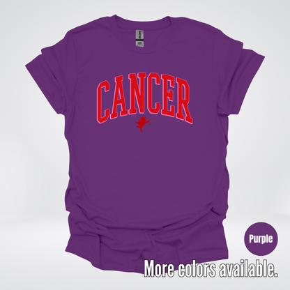 Cancer Horoscope Valentines Day Varsity T-Shirt