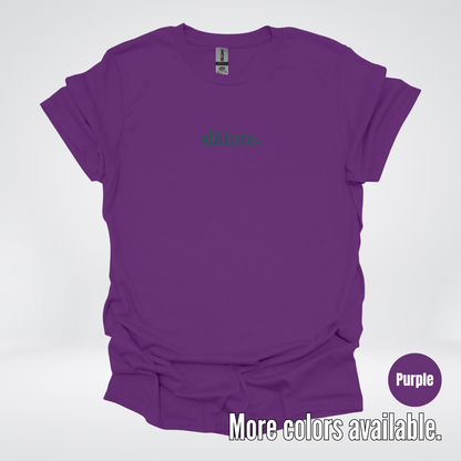 Slainte - Forest Green Design – Saint Patrick’s Day T-Shirt