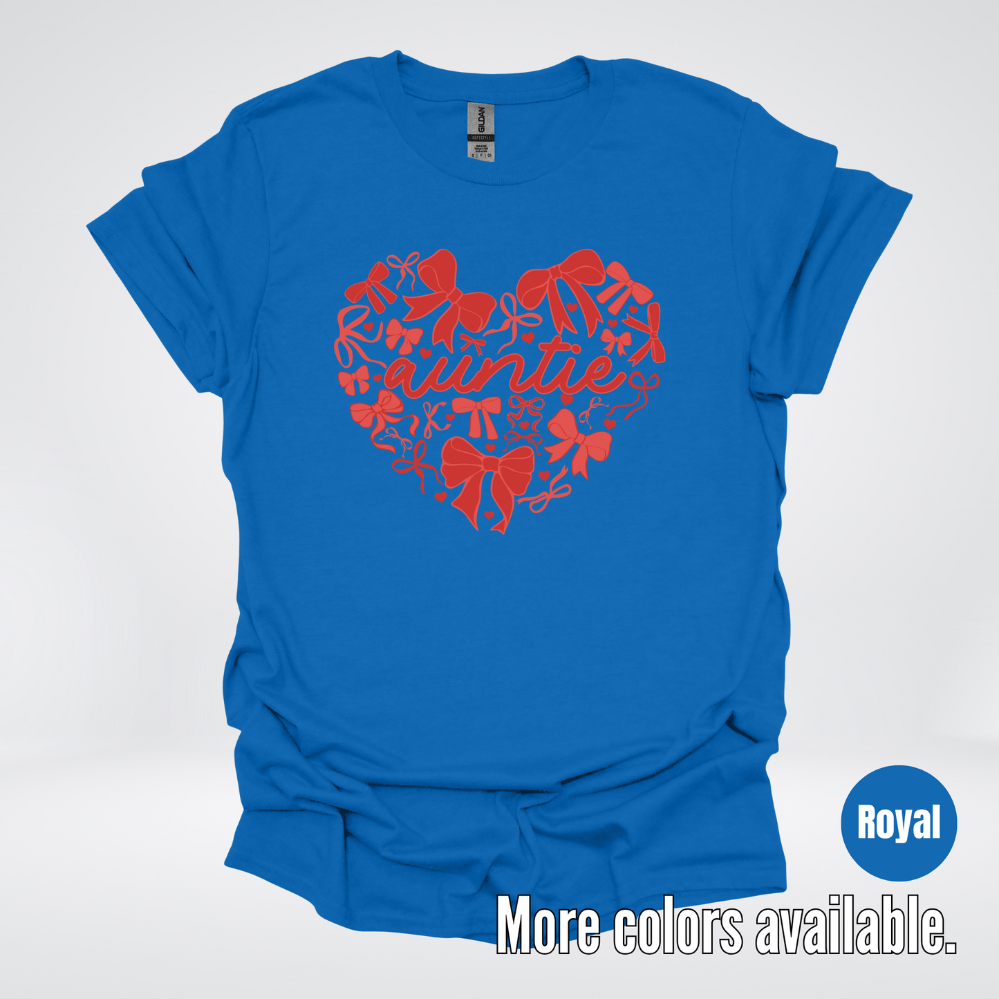 Auntie Red Bow Coquette T-Shirt