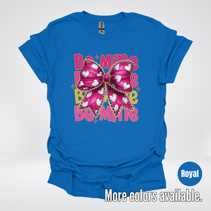 Be Mine Coquette Pink & Gold T-Shirt