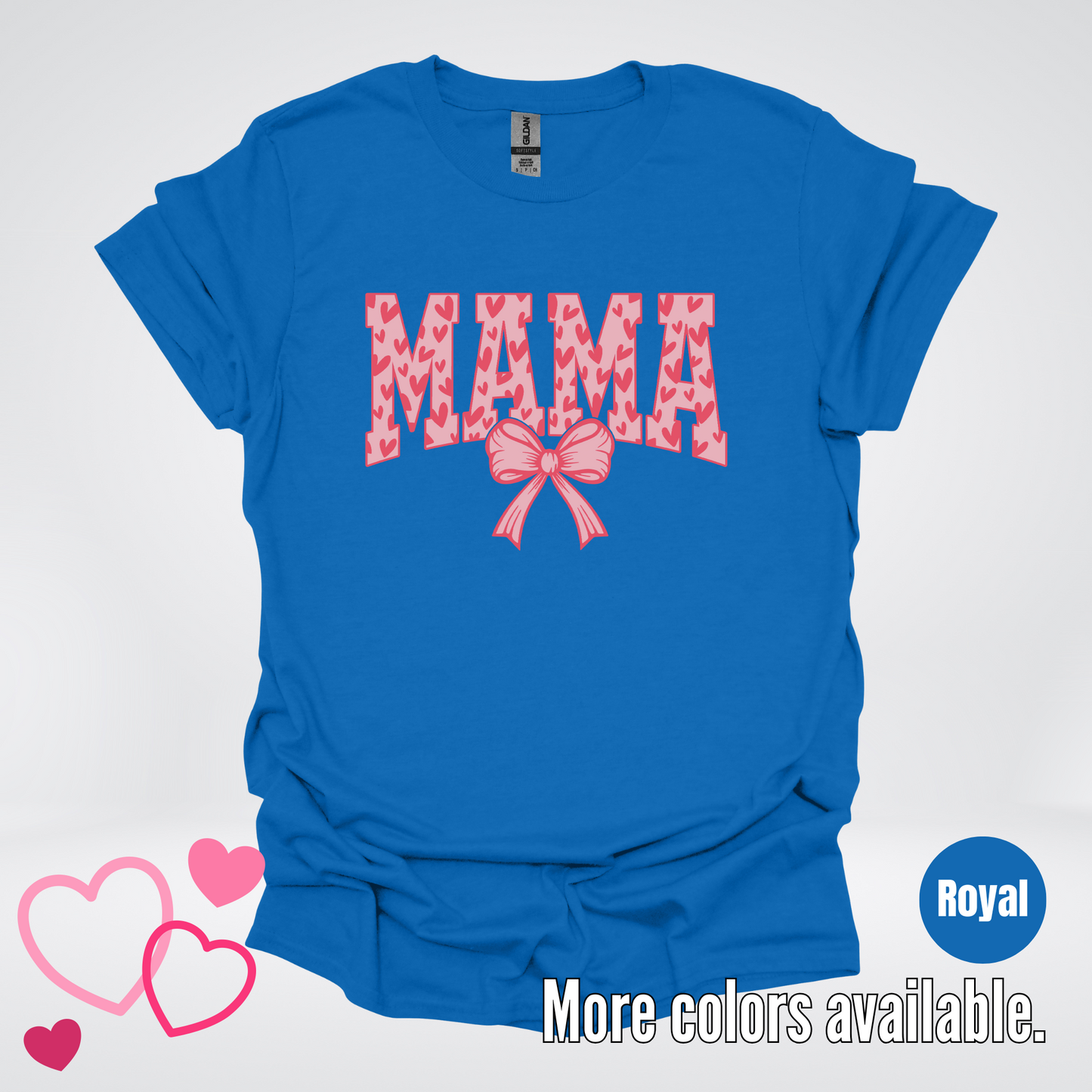Mama Coquette Hearts Valentines Day T-Shirt