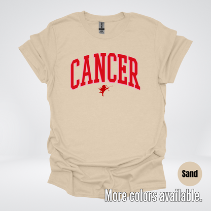 Cancer Horoscope Valentines Day Varsity T-Shirt