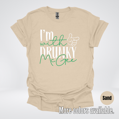 I’m With Drunky McGee - Saint Patrick’s Day T-Shirt