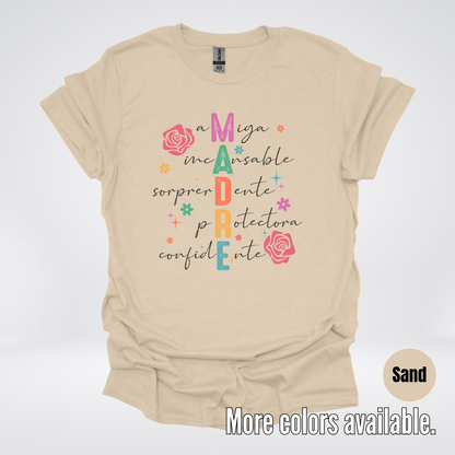 Madre Spanish Mother's Day T-Shirt