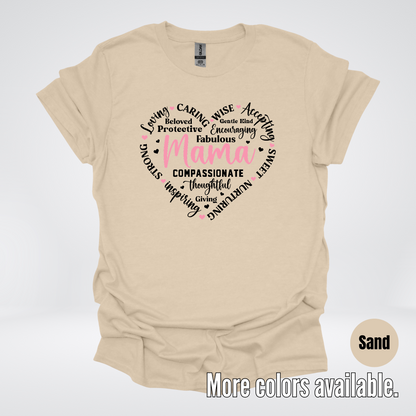 Mama Caring Compassionate T-Shirt