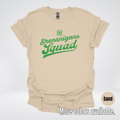 Shenanigans Squad - Green Design - St. Patrick's Day T-Shirt