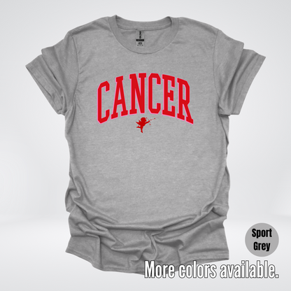 Cancer Horoscope Valentines Day Varsity T-Shirt