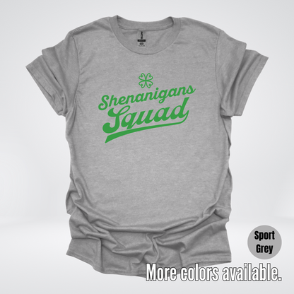 Shenanigans Squad - Green Design - St. Patrick's Day T-Shirt