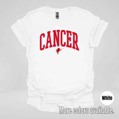Cancer Horoscope Valentines Day Varsity T-Shirt