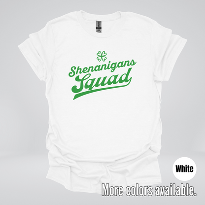 Shenanigans Squad - Green Design - St. Patrick's Day T-Shirt