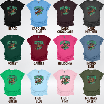 Lucky Cowgirl Social Club Saint Patrick's Day T-Shirt