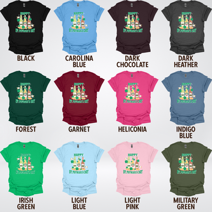 Three Bottles Saint Patrick's Day T-Shirt