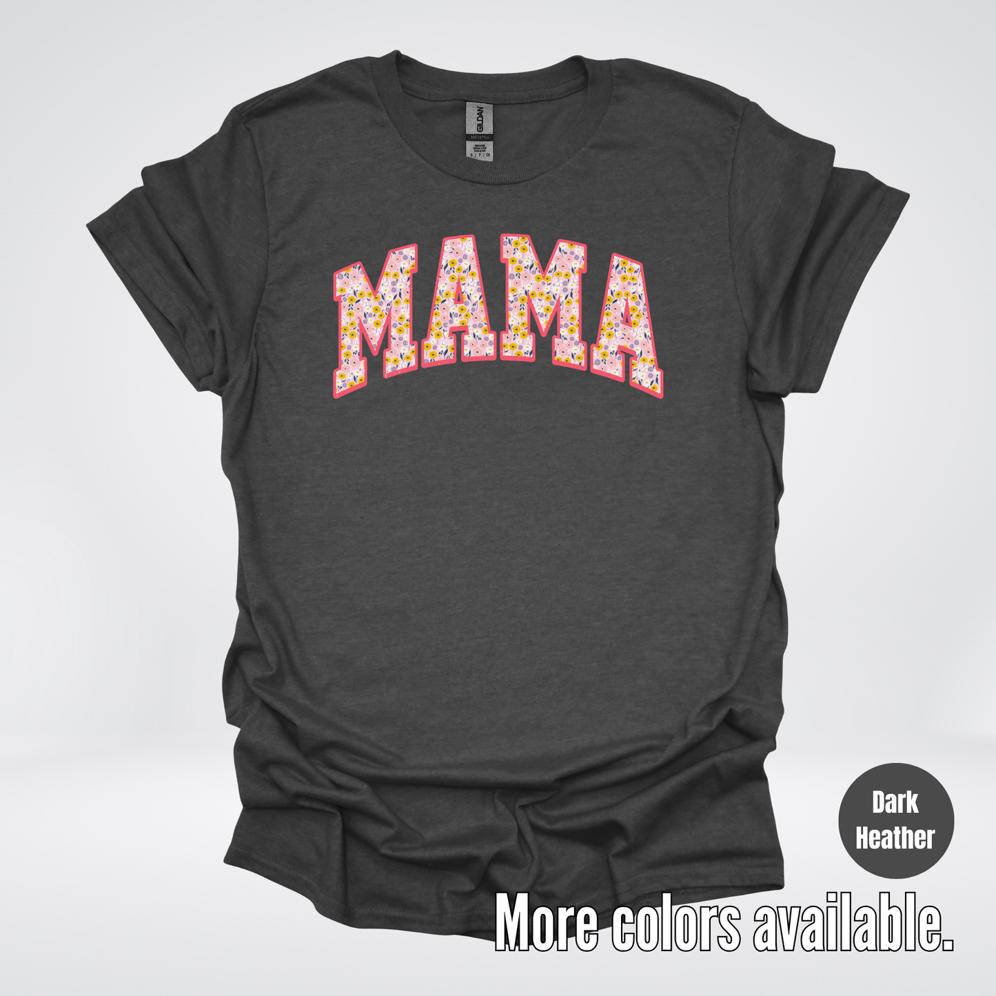 Mama Floral Pink T-Shirt