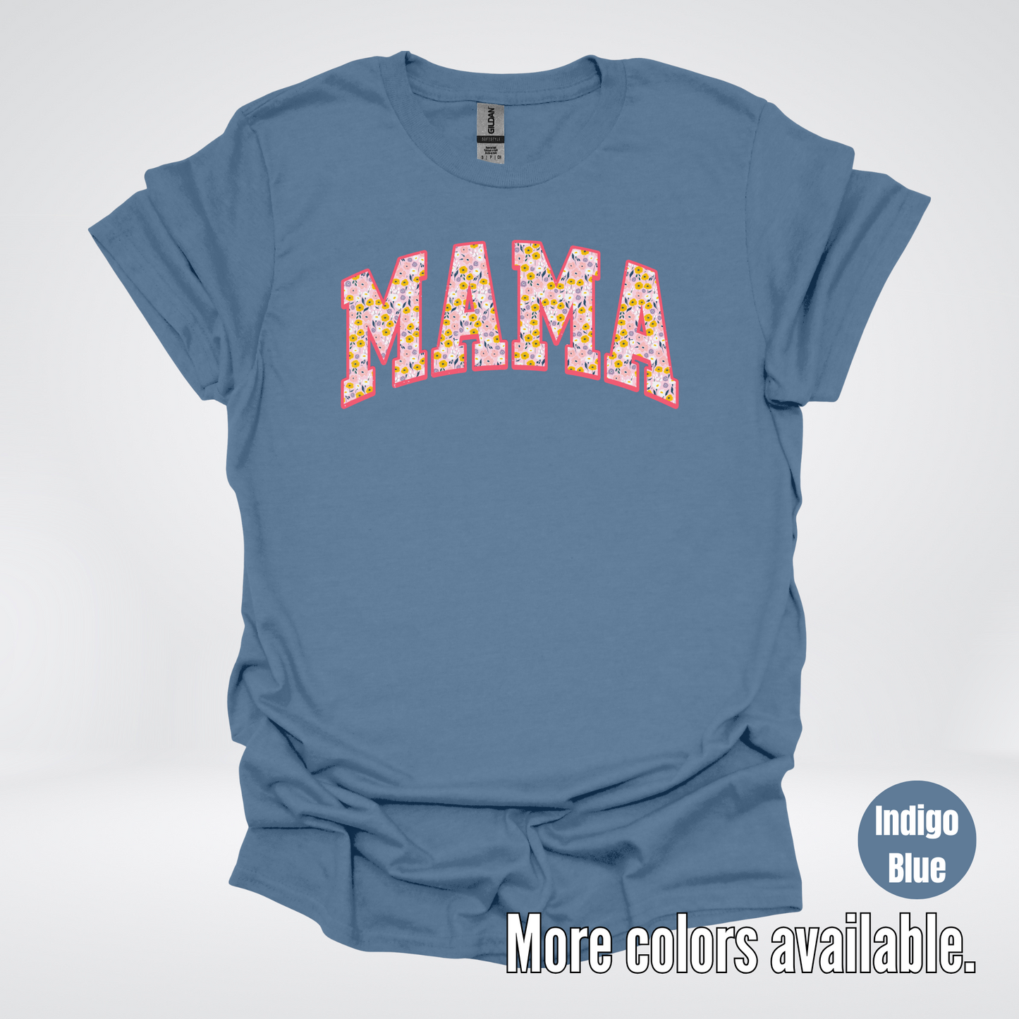 Mama Floral Pink T-Shirt