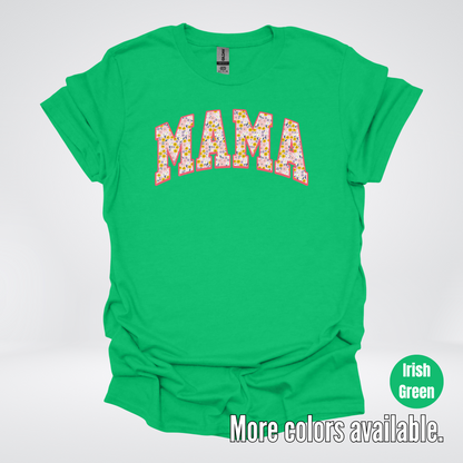 Mama Floral Pink T-Shirt